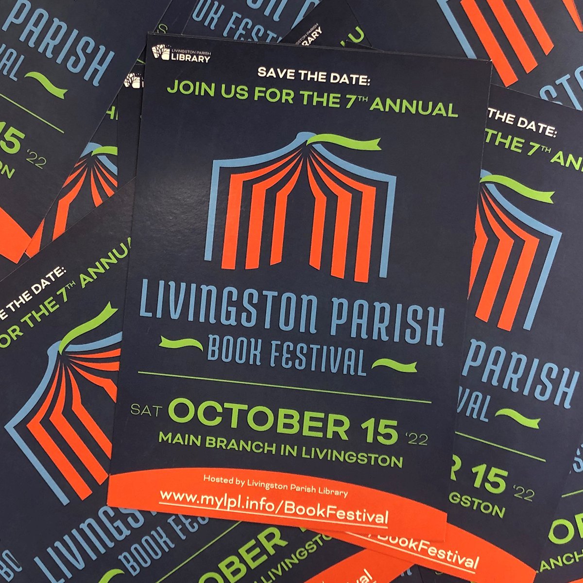 mylplinfo's tweet photo. Did you catch our video announcement? The Livingston Parish Book Fest is returning!
-
Join us for a celebration of books, literacy, and our great parish. Check out the link below for more details including how you can participate. #mylpl #LPBookFest
https://t.co/pxzjHepJwA https://t.co/tumV9C6ALD