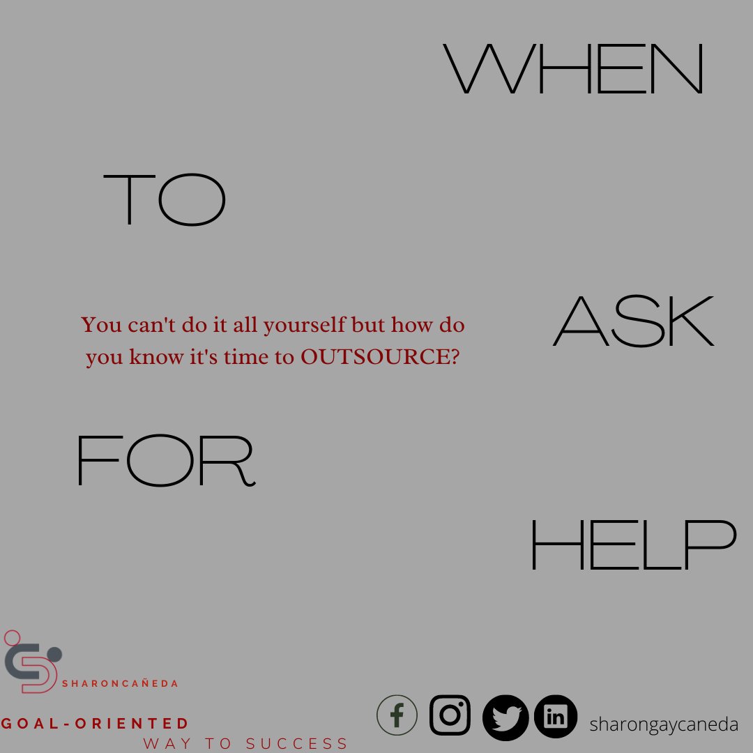 SharonCaneda's tweet photo. While many people are doing marketing, invoicing, emails, and everything in between it's important to recognize when we need the help. Take time to evaluate your business needs, and then outsource the rest 😌
Send me a DM 
#goalorientedsuccesst#socialmediastrategy#emailmanagement https://t.co/VLyrsw9QQK