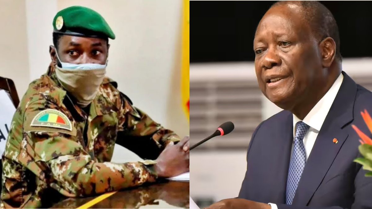 UniversalNewsT6's tweet photo. Check out my latest video "Mali Côte d'Ivoire: Le bras de fer persiste sur les 49 soldats ivoiriens arrêtés au Mali"

Watch Now: https://t.co/9ctN3pJuLA

(Posted via https://t.co/026l57Xf18) https://t.co/isroMFOjOz