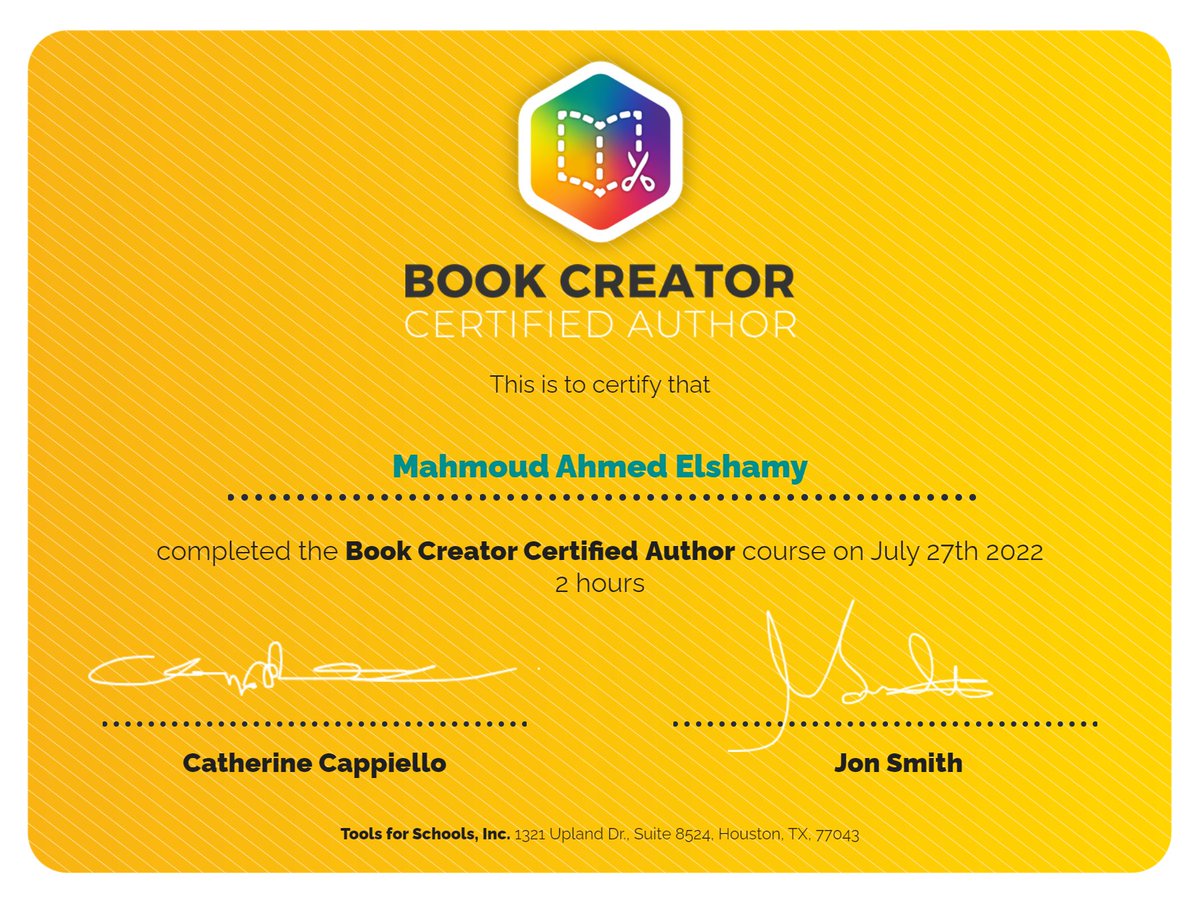 Maelshamy88's tweet photo. Wow 🥳 I completed the course and I'm officially Book Creator Certified Author! 🎉
#MIEEpert  #Mansouracollege #MicrosoftEdu
#mieexpert2022 #BookCreatorCertifiedAuthor 
@BookCreatorApp https://t.co/rzmSglQ0RY