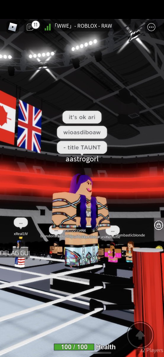 WWE ROBLOX tweet media