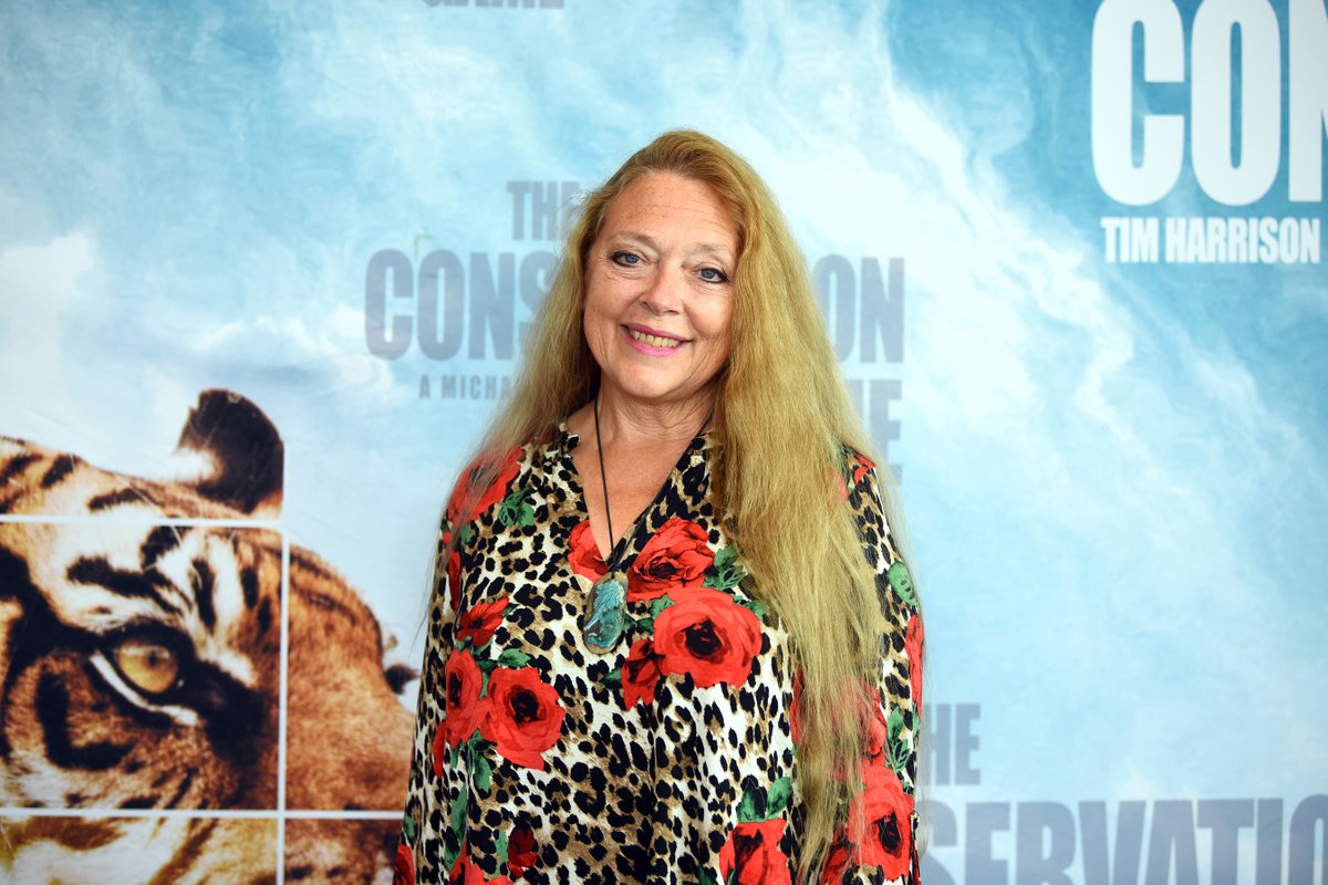 verge's tweet photo. Tiger King star Carole Baskin earns Biden’s support on big cat bill
https://t.co/Pv9hPZfBfa https://t.co/hHURH3HNih