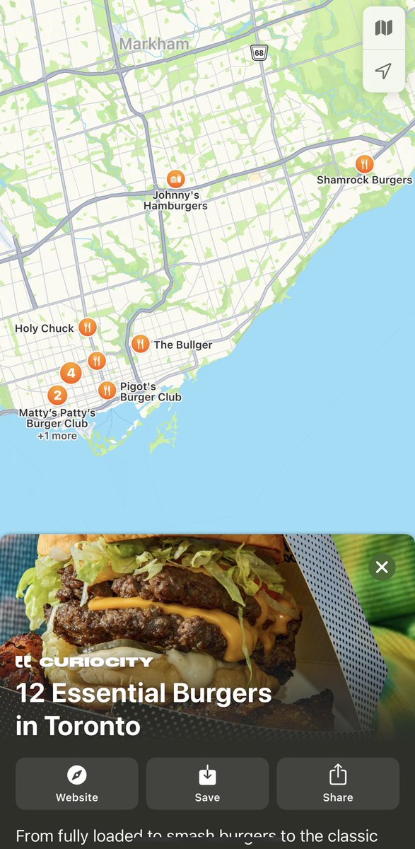 With Curiocity’s local guides now in Apple Maps, readers are able to access detailed information on nearby destinations and offerings in the same place they get their directions, creating a seamless journey for you to know what to do, where to do it, and how to get there.