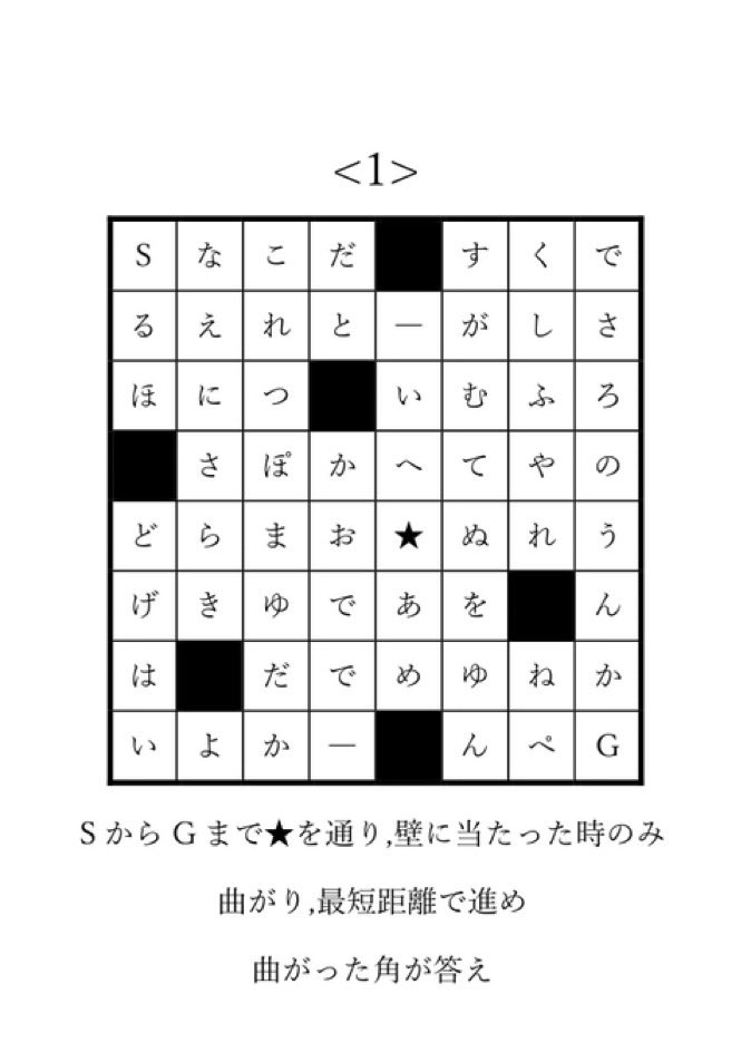 risarisatt's tweet photo. 息子制作の謎、第三弾です。

「第三弾の謎を制作しました。
今回はサイトも用意しましたので、是非とも解いてください。」

第二弾
https://t.co/Lj5CrItAC4

第一弾
https://t.co/TCFm0JlTYR https://t.co/RjhFnlIHgq