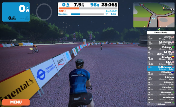 MustafaSabrPath's tweet photo. Been a few weeks since I've been on @GoZwift!

#LevelYourselfUp #BeBetter #Zwift #NoExcuses https://t.co/DOhV4tbDF6
