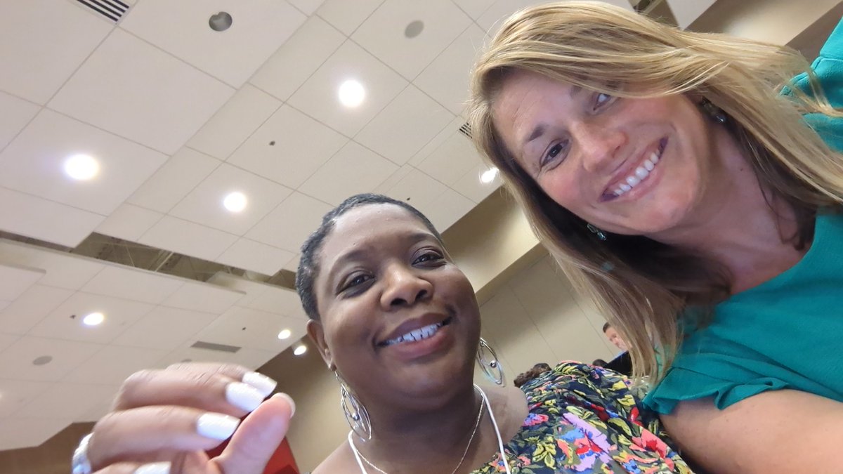 Loved spending the day with Felicia at our leadership meeting!!! #ThriveGCS