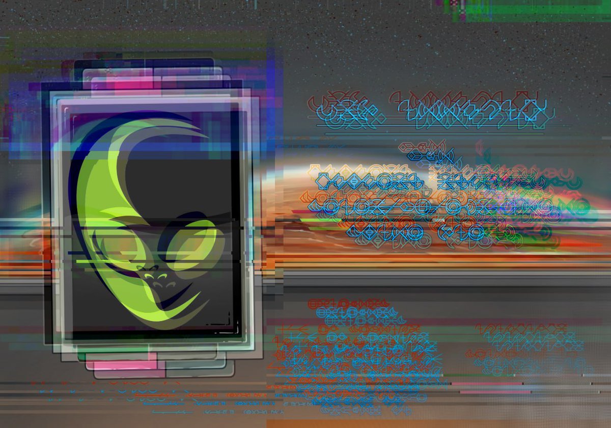 Another corrupted transmission has been secured. 👽