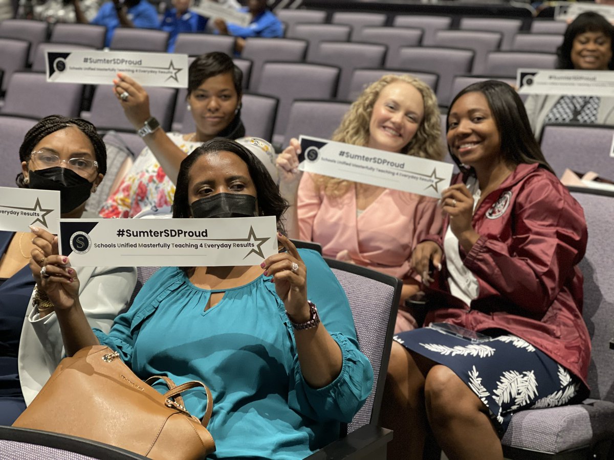 Welcome to Leadership 4.0! Our outstanding school and district leaders are engaged and energized! We are #SumterSDProud! <a href="/DrWrightSupt/">Dr. William T. Wright, Jr.</a> <a href="/JadeMcLeod87/">Jade McLeod</a> <a href="/Vgotpearlsn89/">Veronne N. Davis</a> <a href="/DrShirleyGamble/">Dr. Shirley Gamble</a> <a href="/shelly_galloway/">Shelly Galloway</a>