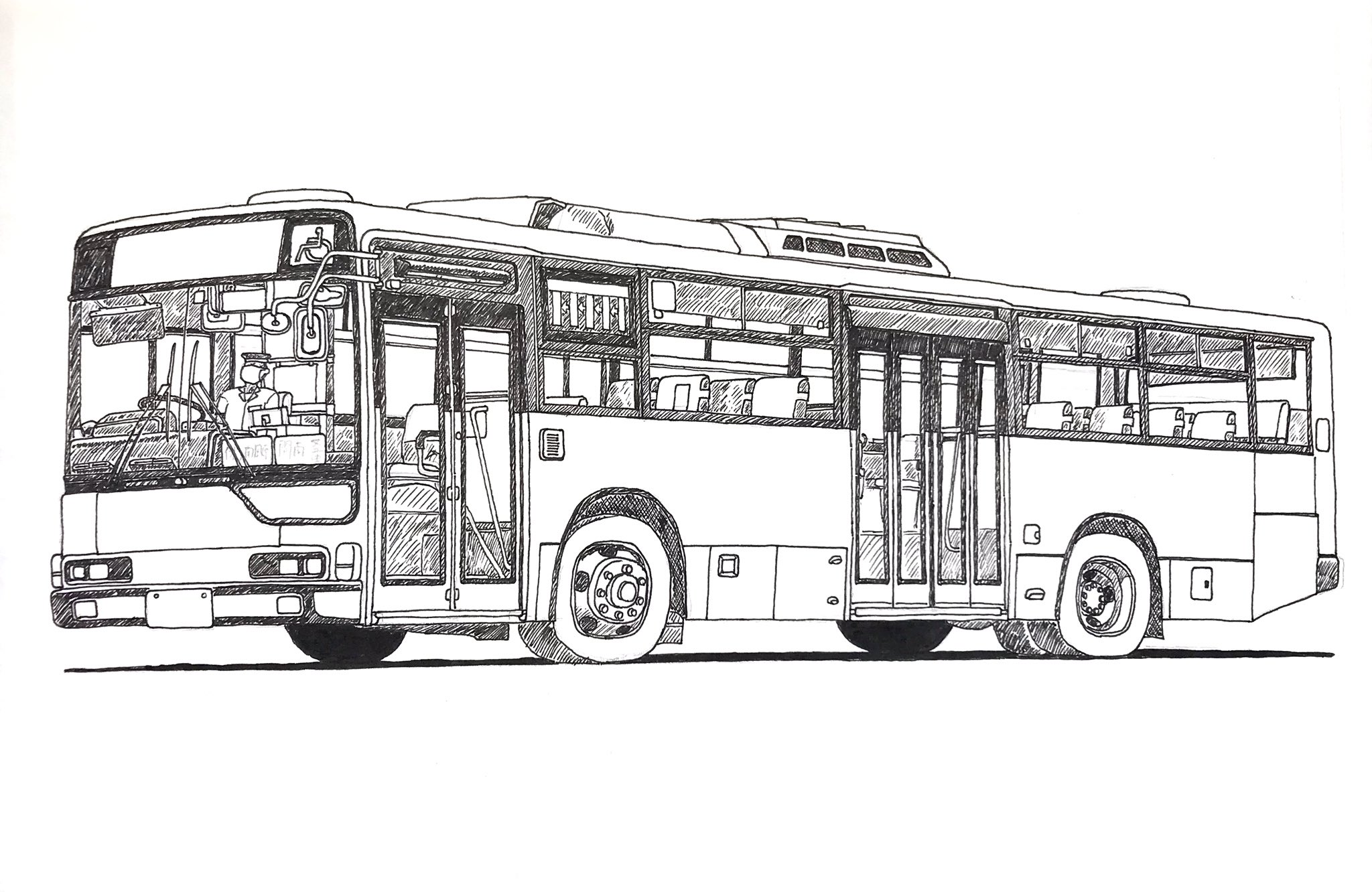バスイラスト Twitter Search Twitter