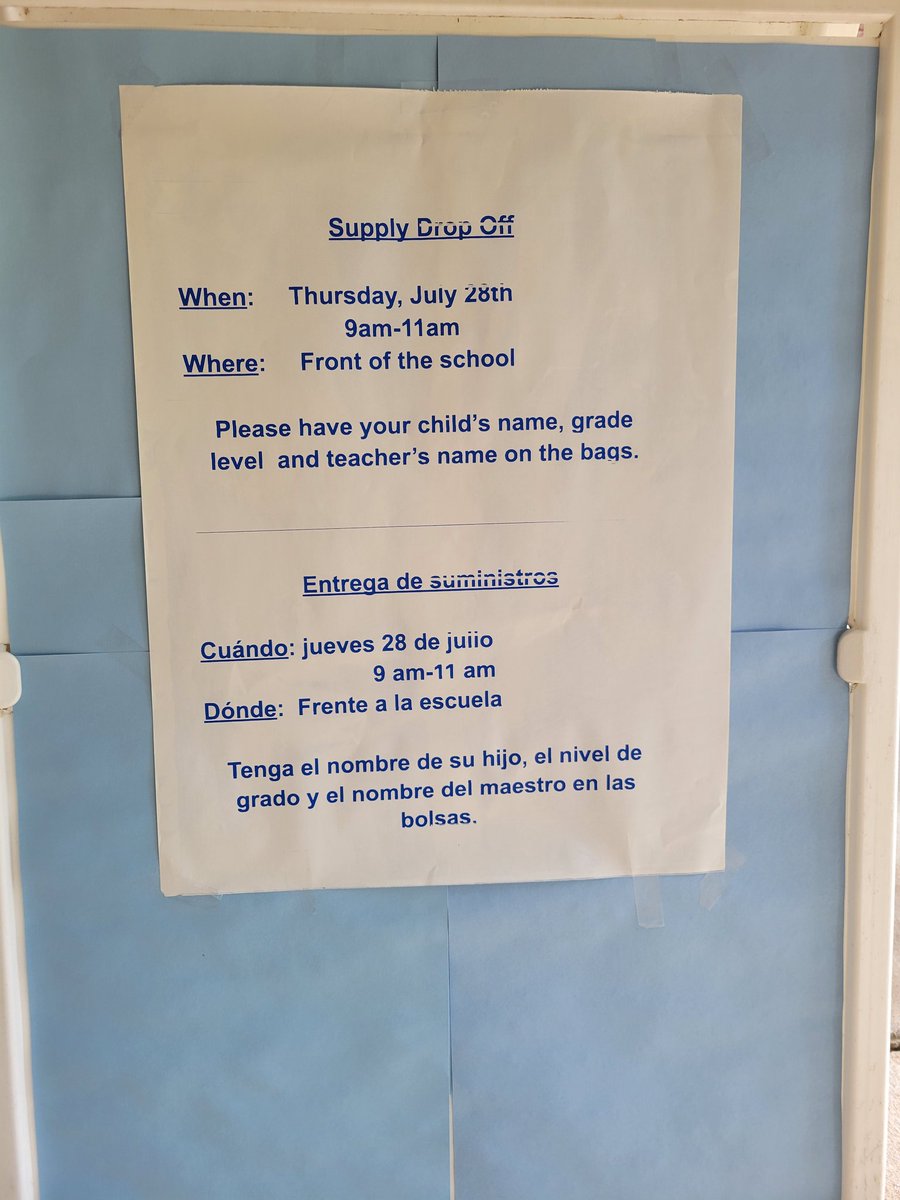 Loved seeing all of our Eagles tonight at meet the teacher!!  Don't forget about our supply drop off on Thursday!! <a href="/DurantRoadES/">DRESprincipal</a> <a href="/DresPta/">Durant Road ES PTA</a>