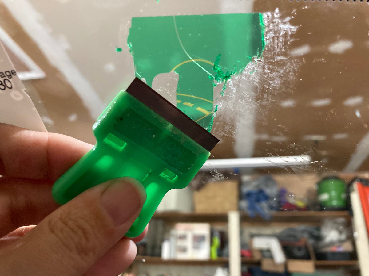 HMSFox's tweet photo. @SunPass_FDOT So… this is how your transponder left my van. An hour of elbow grease and the permeation of my van with GooBeGone smell, you can be rest assured Florida will never receive another DIME of my vacation $$$ @Disney https://t.co/Maky800AJz