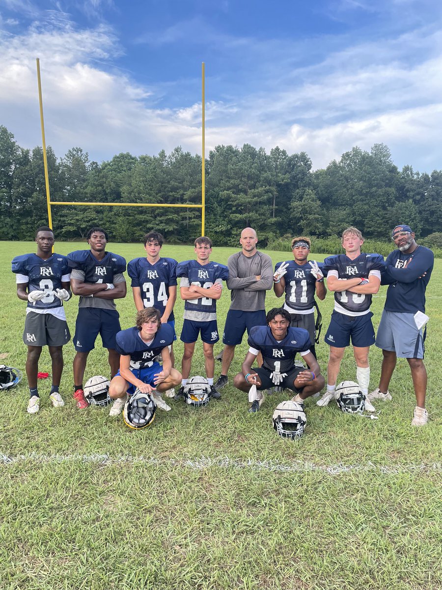 Great end to Day 2! Defensive position groups ready to #DefendTheHill. #WinTheOne