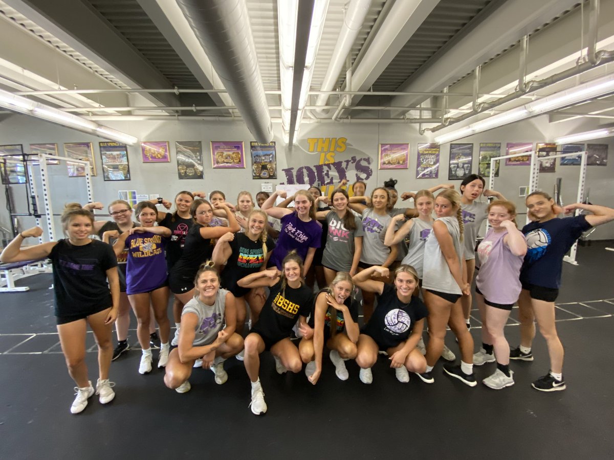 BSHSVolleyball's tweet photo. Weight room warriors! https://t.co/J7uovvpHZg