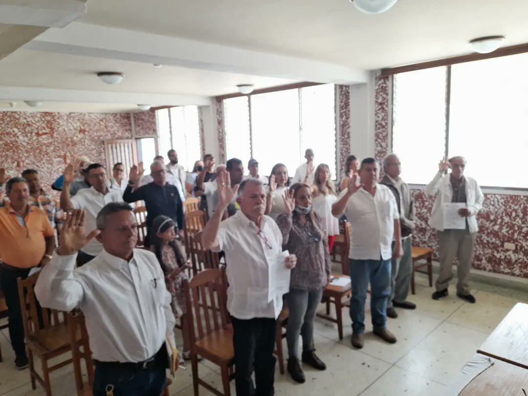 Juramentacion de nuestro comité municipal de Jauregui, <a href="/ADVenezuelaa/">Acción Democrática</a> presente en cada rincón de Venezuela en lucha por la democracia.
#26Jul