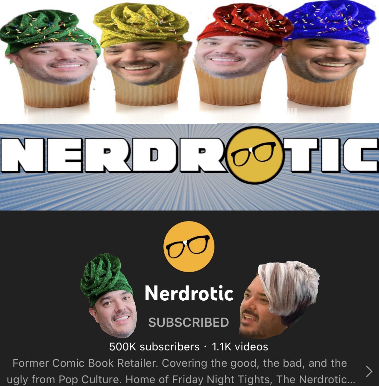 Steph Anie On Twitter CONGRATULATIONS ON 500K Nerdrotics 