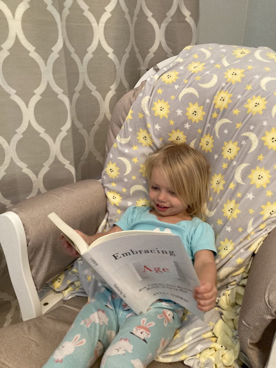 Patrick Schmadeke (@patschma) on Twitter photo <a href="/annaicorwin/">Anna I Corwin</a> start ‘em young!
Actually our little one is just grabbing mom’s book as a distraction from bedtime. <a href="/annaicorwin/">Anna I Corwin</a> start ‘em young!
Actually our little one is just grabbing mom’s book as a distraction from bedtime.