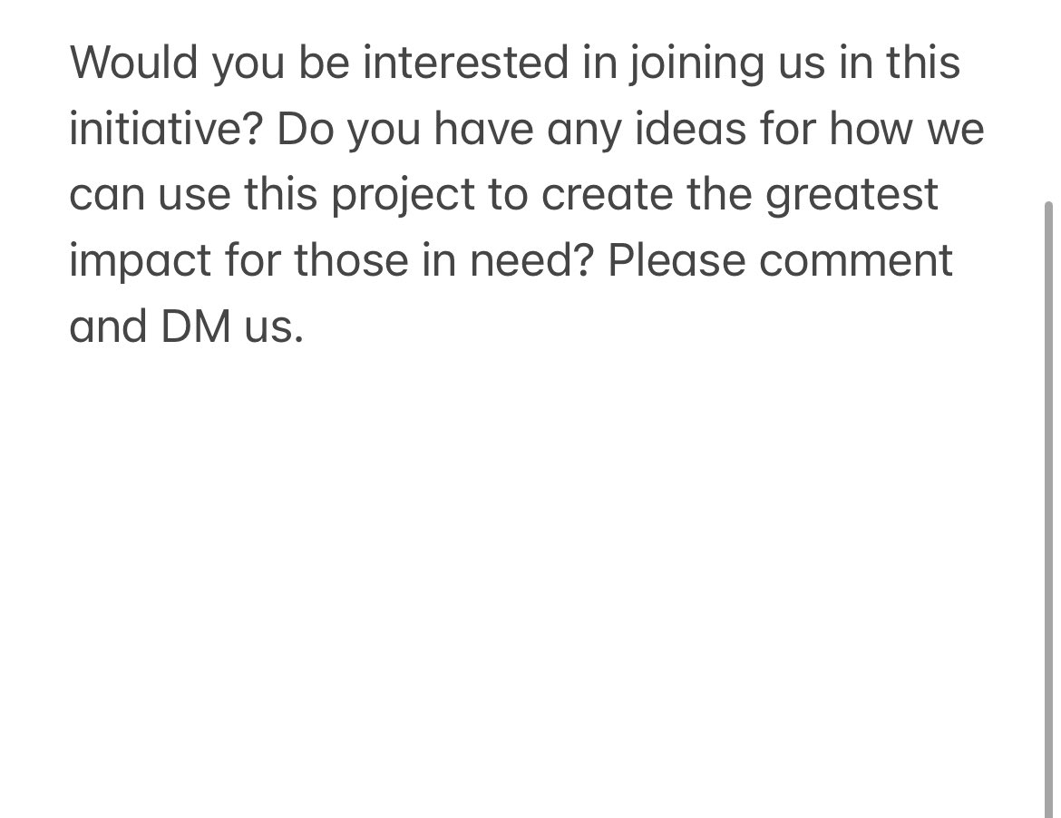 My team and I are working on how we can possibly create the Hugs House, a crisis respite shelter.

We need your help! Please give this message a read. DM me if you’re interested in volunteering or if you have any ideas for this project. 

Please share. It’s all about the love! ❤️