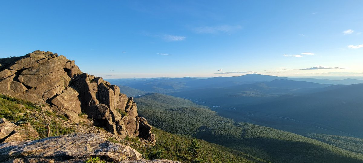 The Whites have started on a very challenging note. But, I've been rewarded with beautiful sights. Today's views include southern Kinsman, Lonesome Lake, and Mount Liberty - perhaps my favorite view so far.