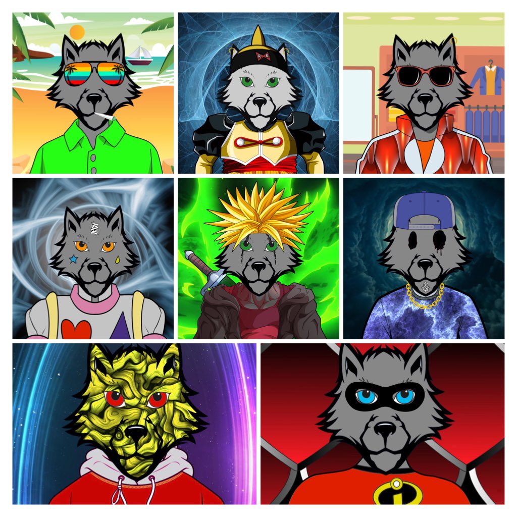 SukunaCrypto_'s tweet photo. 8 new Wolves have been added to the collection! The next 5 purchases from my collection will be added to a raffle & I will chose one wallet to win $20 worth of $ETH ๐ Im also gonna be doing a giveaway soon for a Wolf ๐ https://t.co/L164F1M5o3 #WolvesOfEthereum ๐บ https://t.co/bOymIG22Oz