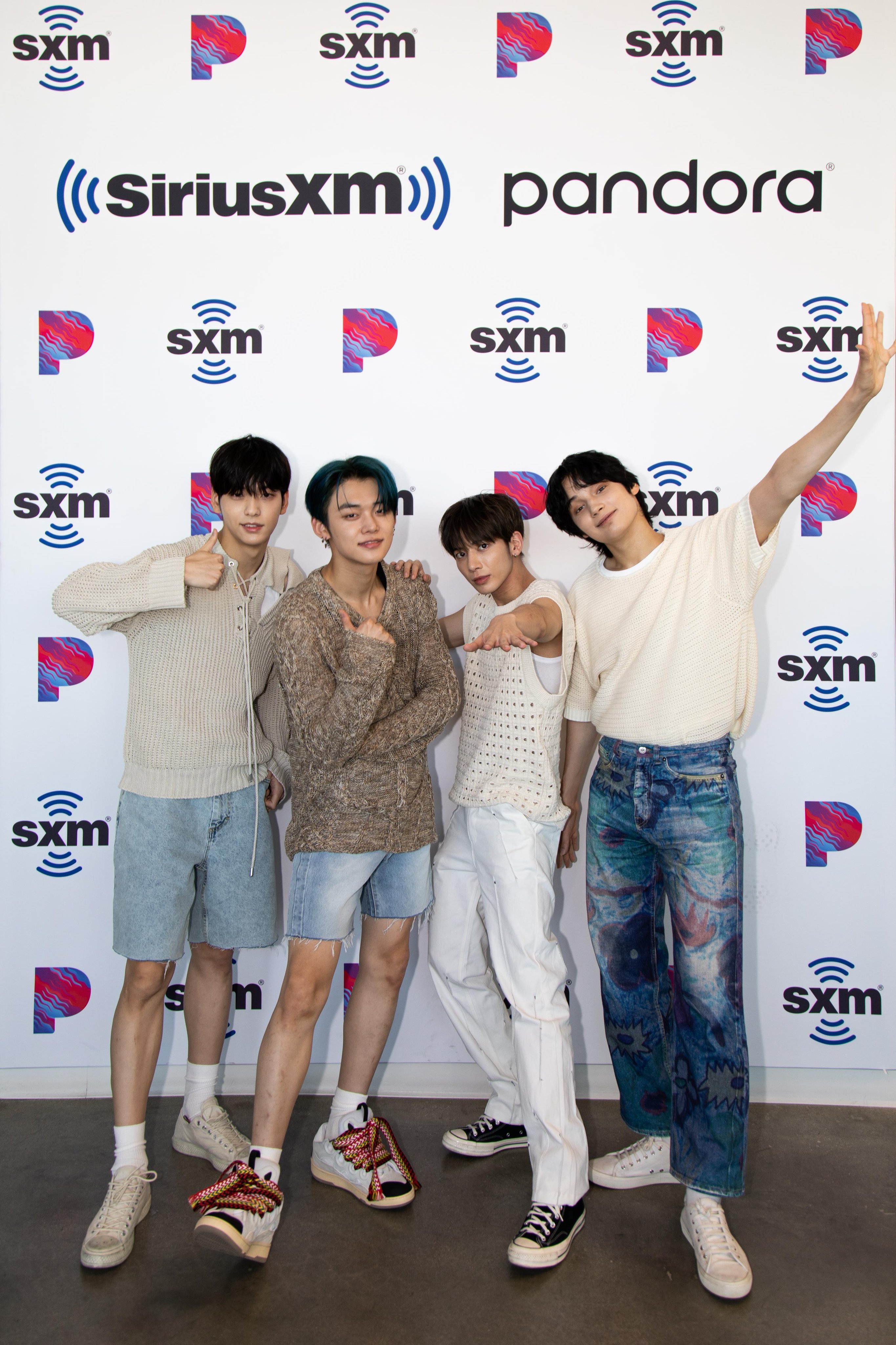 SiriusXM on Twitter ".TXT_members 🤝 ianndior bringing LOOKS to sxm