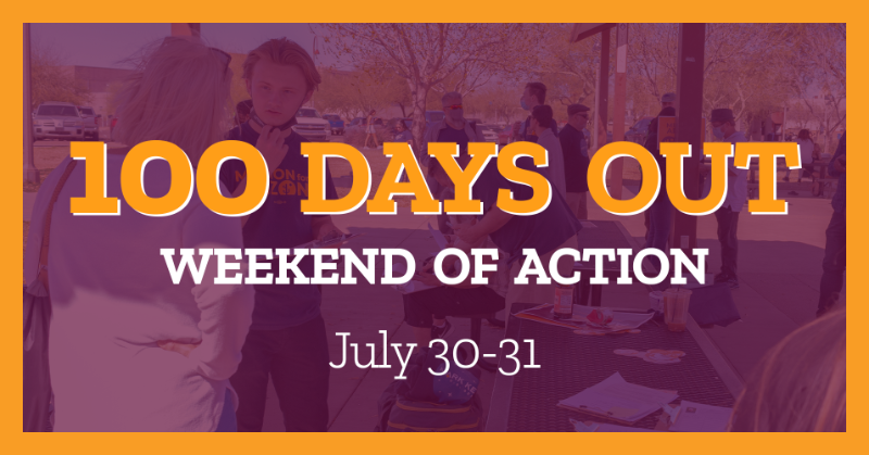 CaptMarkKelly's tweet photo. 📞 Making calls
🚪 Knocking doors
📱 Sending texts

@MissionForAZ volunteers are pulling out all the stops to reach Arizona voters this weekend — and they could use your help. Join the team by signing up for a volunteer shift below.