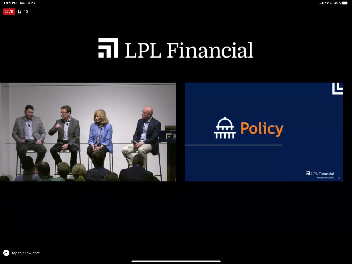 Consult_Brent's tweet photo. Thank you @LPLResearch! Very insightful commentary this evening at #lplfocus. Thank you as well for enabling me to diligently serve my clients. Can’t imagine serving without you! @LPL https://t.co/NkcZ8sZA0x