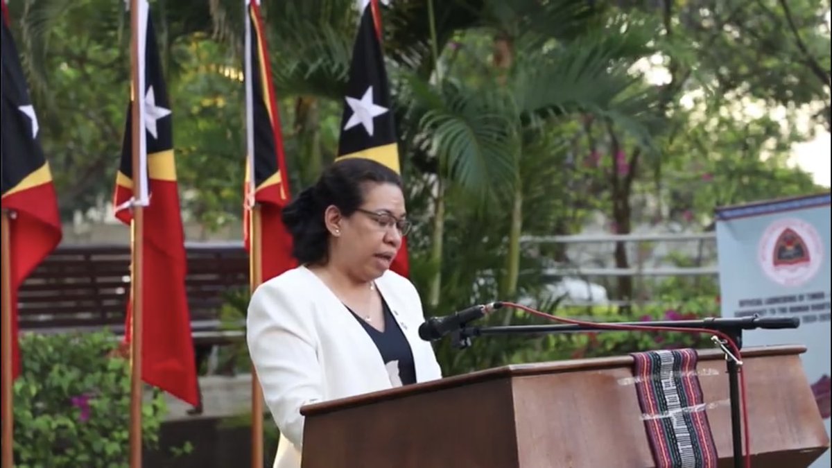 AdaljizaM's tweet photo. Official Launch Ceremony of #TimorLeste ‘s Candidacy to the @UN Human Rights Council @UN_HRC for term 2024-2026 (26/07)

Link for the video: https://t.co/t9NlEVBie7 https://t.co/W7trHJdeMM