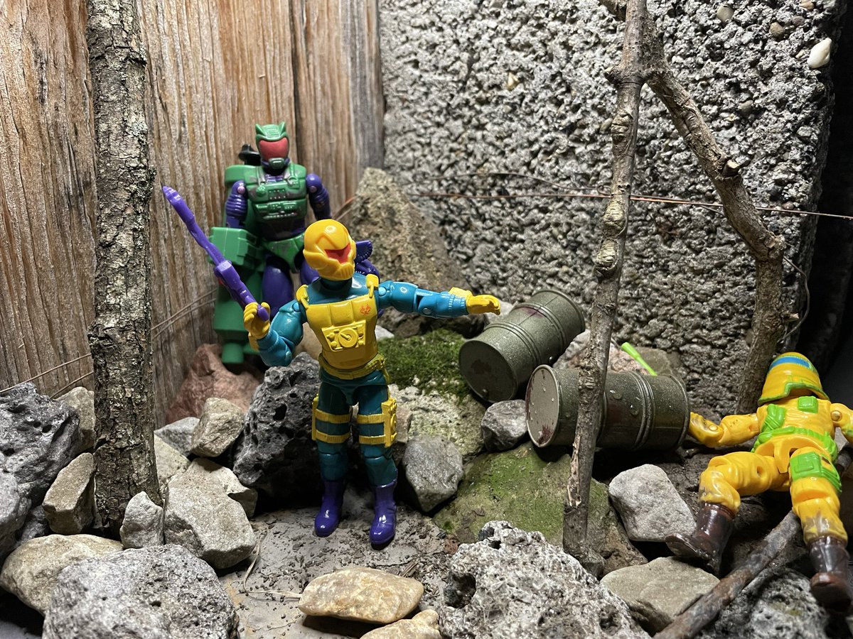dtkordish's tweet photo. That Eco-corpse will make excellent bio-ammunition for your Sludge Cannonβ’οΈ
#GIJoe #Cobra #environmentalterrorism #playpatterns https://t.co/JtngDY9FTm
