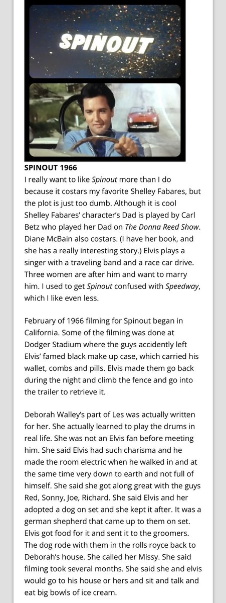 DeenasDays's tweet photo. 🎥 #ElvisMovies 🎥 #CountdownToElvisWeek
#Spinout #Elvis 🐅 #TCB⚡️
https://t.co/HE9s6YORm0 https://t.co/dqWXs4Ro91
