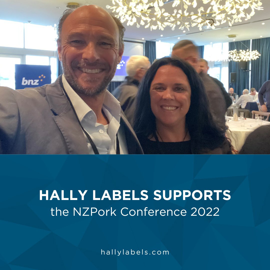 hally_labels's tweet photo. Hally Labels has been supporting the NZPork Conference for the past eight years and we were delighted to return again in 2022!

Visit our blog for more https://t.co/m89Lm0zrvY https://t.co/M7v1F9jpv1
