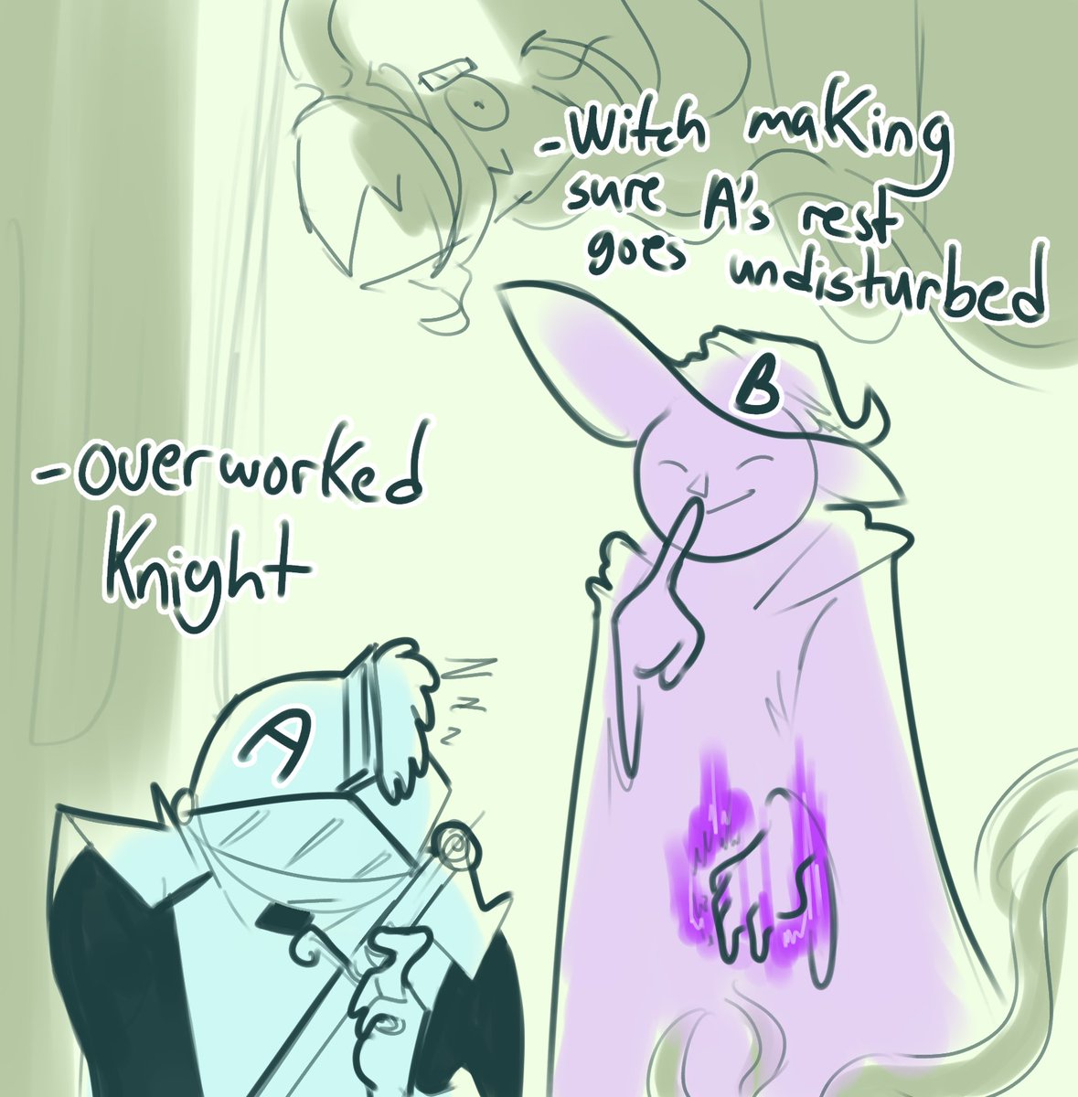 Rumaniala's tweet photo. Yet another highly specific ship dynamic post to the pile https://t.co/dnazeEudZP