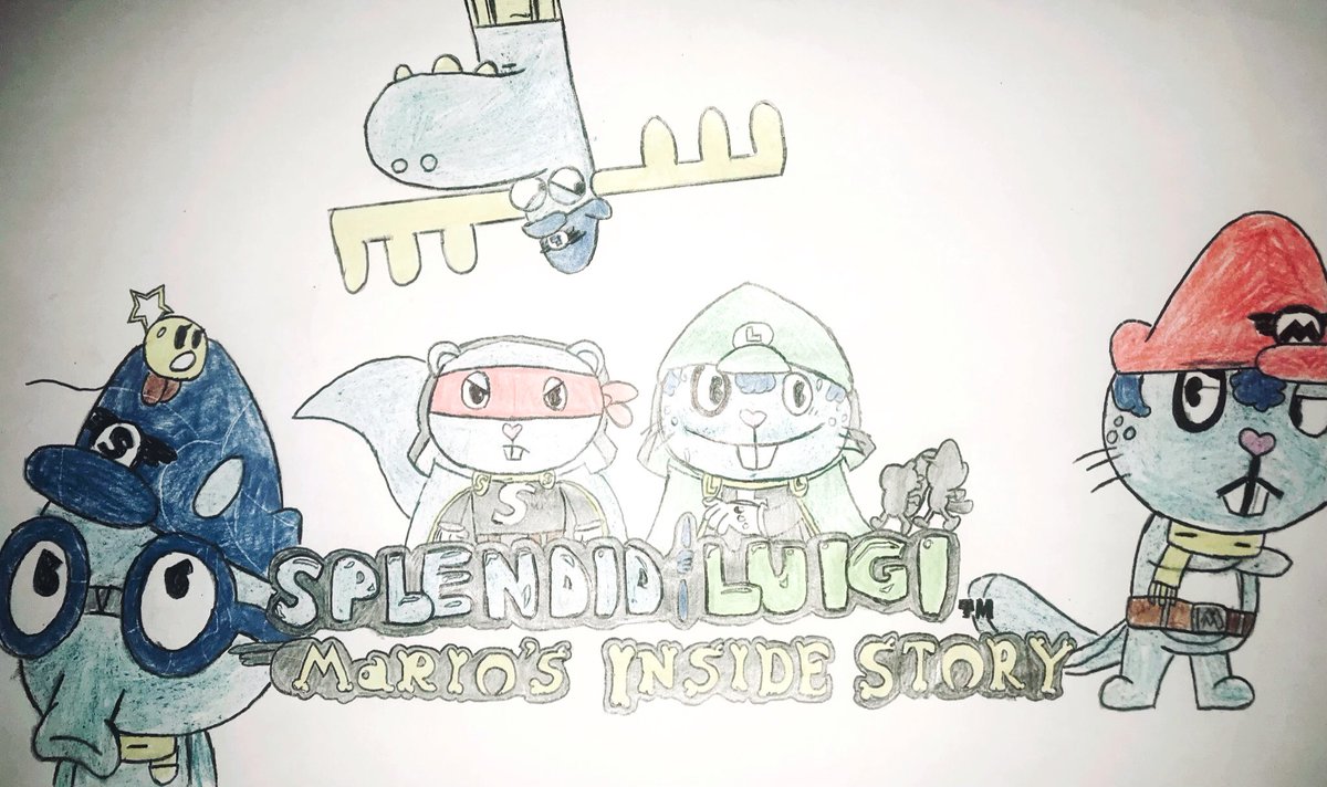 MarioHauchard's tweet photo. Splendid &amp; Luigi : Mario’s Inside Story (Splendid &amp; Luigi RPG 3) https://t.co/o4Uk88cBMz