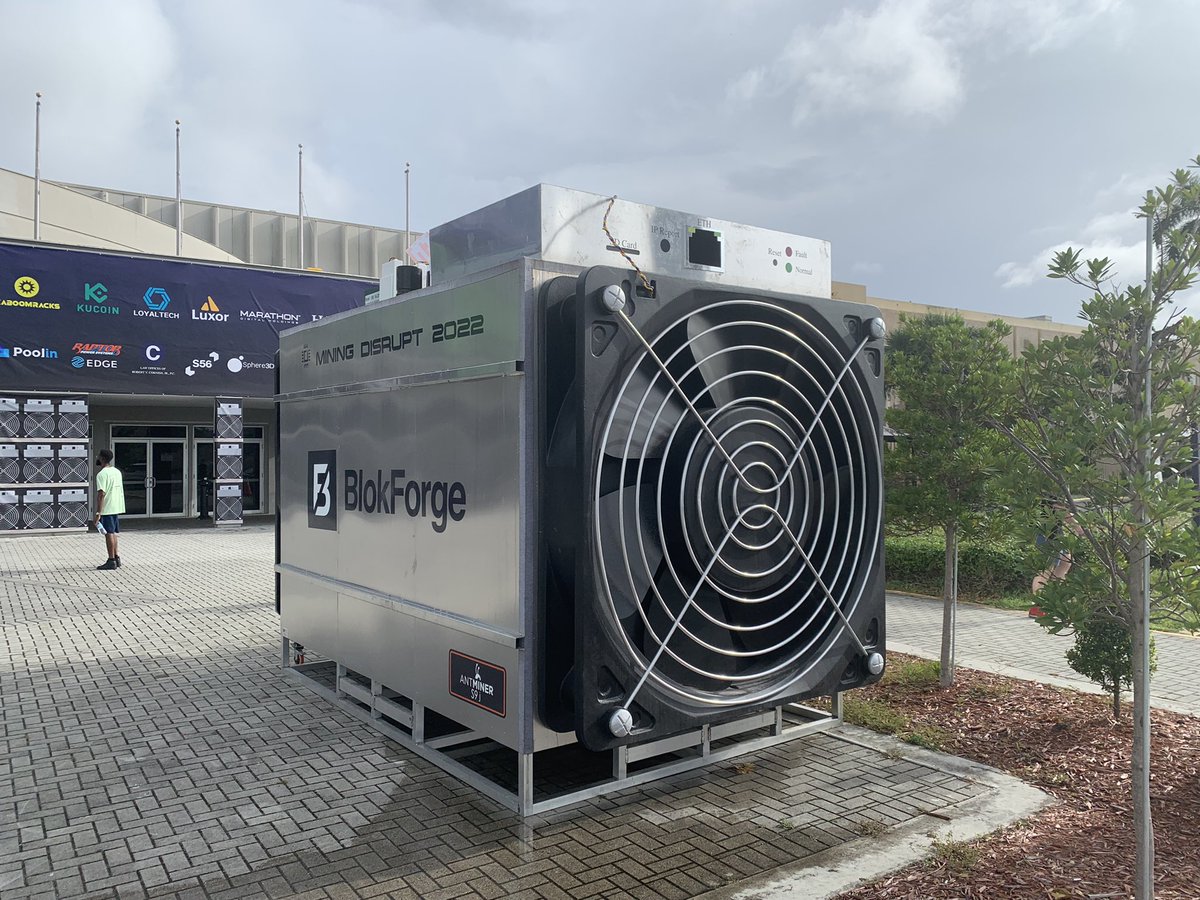 wupaccess's tweet image. Come and meet with us at MINING DISRUPT® 2022 MIAMI.
WUP Access Crypto Mining 
wupaccess.com
#wupaccesscrypto #cryptomining #crypto
#miningdisrupt2022 #miningdisruptconference #miningdisrupt #bitcoin