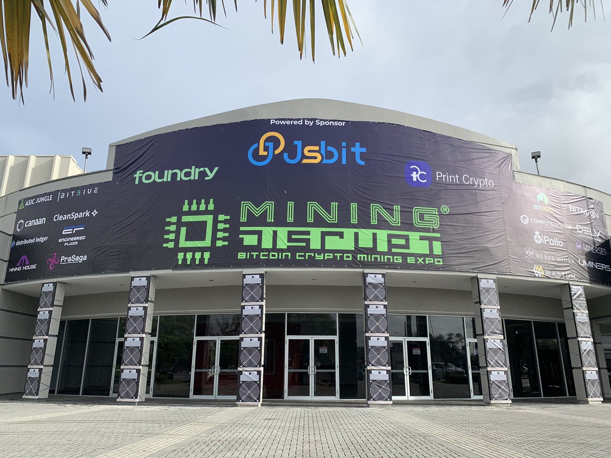 wupaccess's tweet image. Come and meet with us at MINING DISRUPT® 2022 MIAMI.
WUP Access Crypto Mining 
wupaccess.com
#wupaccesscrypto #cryptomining #crypto
#miningdisrupt2022 #miningdisruptconference #miningdisrupt #bitcoin