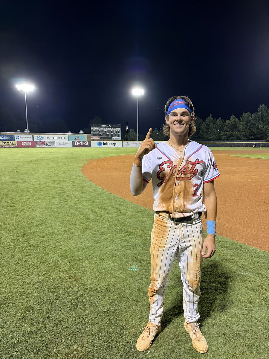 AppyLeague's tweet image. Woody Hadeen (@woodyhadeen) is the 2022 @VisitAlamanceNC Appalachian League All-Star MVP! Woody hit a two-run home run and scored the game winning run!

2-for-3, HR, 2 RBI, 2 R, 1 BB, 4 SB