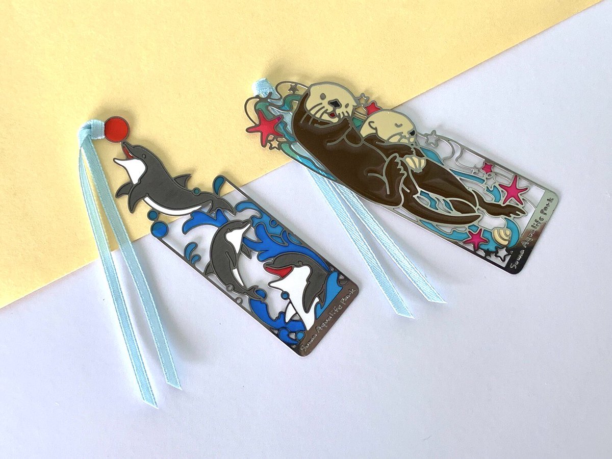 新商品〜 ステンドグラス風のオリジナルブックマーカーができました