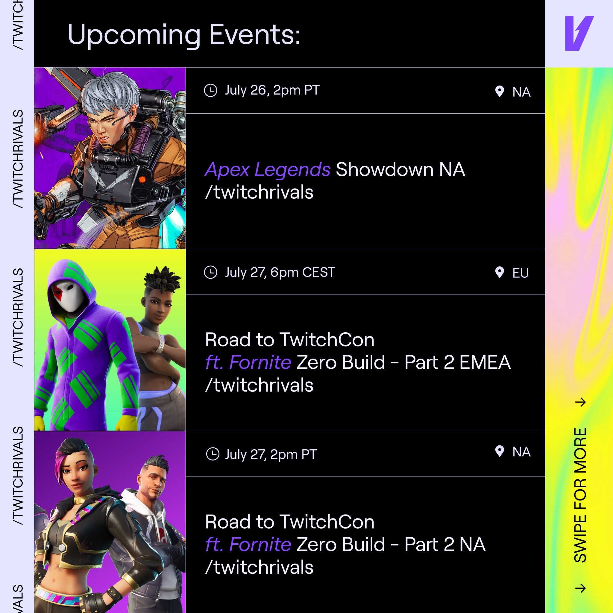 Twitch Rivals on Twitter: 