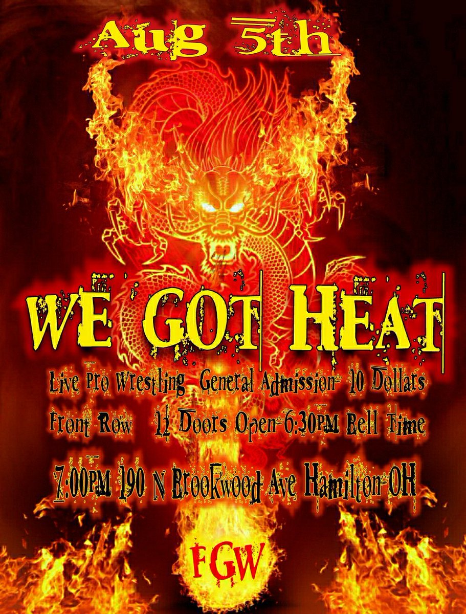 Hamilton Ohio is going to be set on fire!