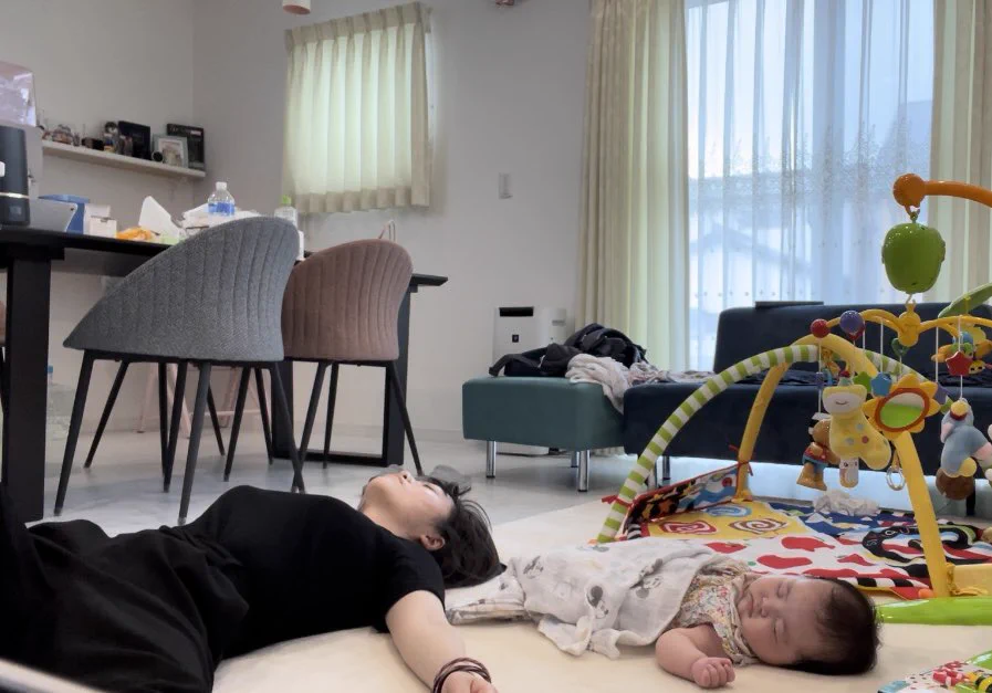 子どもばかりじゃなくてママが頑張ってる写真も撮って！でも、これじゃないｗ