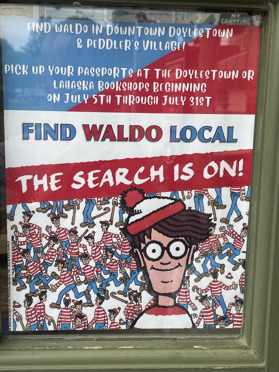 drodgerscbsdhpe's tweet photo. Today’s movement came @PeddlersVillage , with an impromptu challenge to find Waldo. This wasn’t out intention when going there but turned into a race to find all 20. We got 18 because 2 stores were closed. Very fun! #moveeverydaychallenge #manysteps https://t.co/QjjL2IAJCa