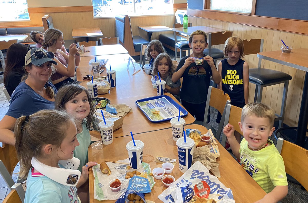 My heart is so full! ❤️I just had a summer play date with my second graders from last year. It was so good to see them, hug their necks, and enjoy some play time together. We even ended the evening with Culver’s and ice cream! <a href="/HumbleISD_ESE/">Eagle Springs Elem</a> #eseSOAR #SummerPlaydate ❤️🦅❤️