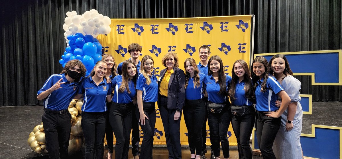 EastwoodHQ's tweet photo. Today we officially welcomed Ms. Torres as the new Principal of Eastwood High School. 

#TrooperNation and the Eastwood Learning Community is excited for the upcoming school year under the guidance and leadership of Ms. Torres.

And as @Btorres_EHS said....
Goooo Troop! 💙💛 https://t.co/ITzRjzckIo