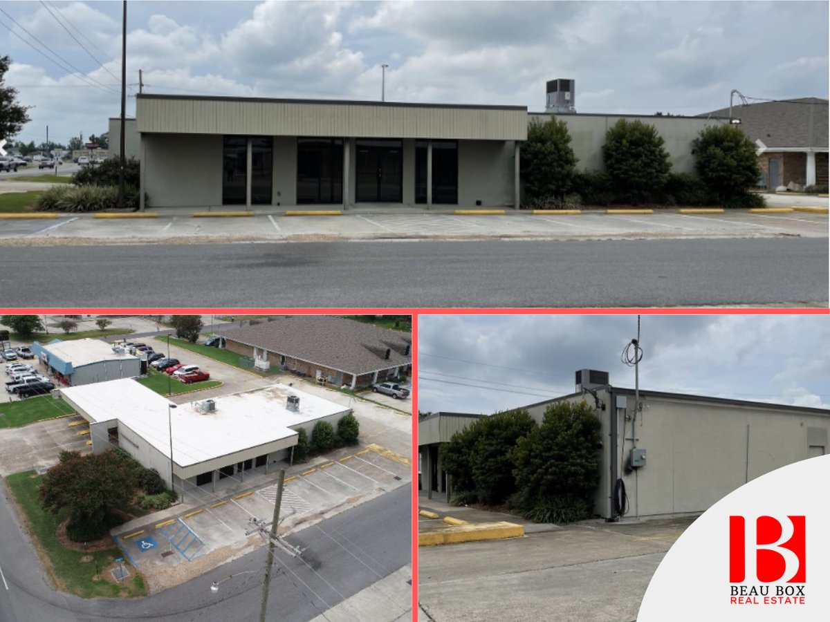 BeauBoxRE's tweet image. Former Bank Building For Sale
610 Crescent Avenue | Lockport, LA 70374
 Highlights
☑ Located on the Southwest corner of Crescent Avenue (Highway 1) and Justin Street.
Property Details 👇
cutt.ly/eL8JpvZ
#Lockport #commercialpropertyforsale #commercialrealestate #beaubox