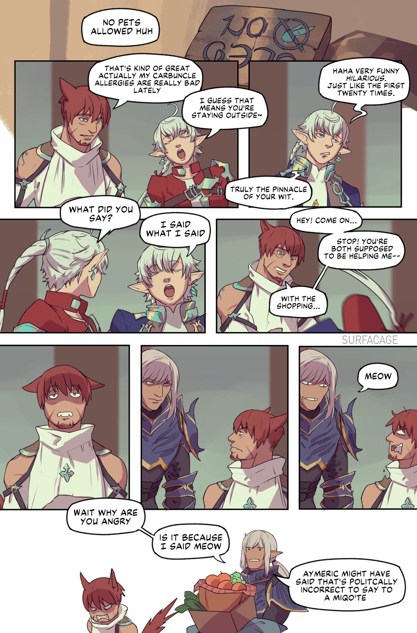 surfaçage on Twitter "no pets FFXIV https//t.co/SzjFYA1qYh" / Twitter