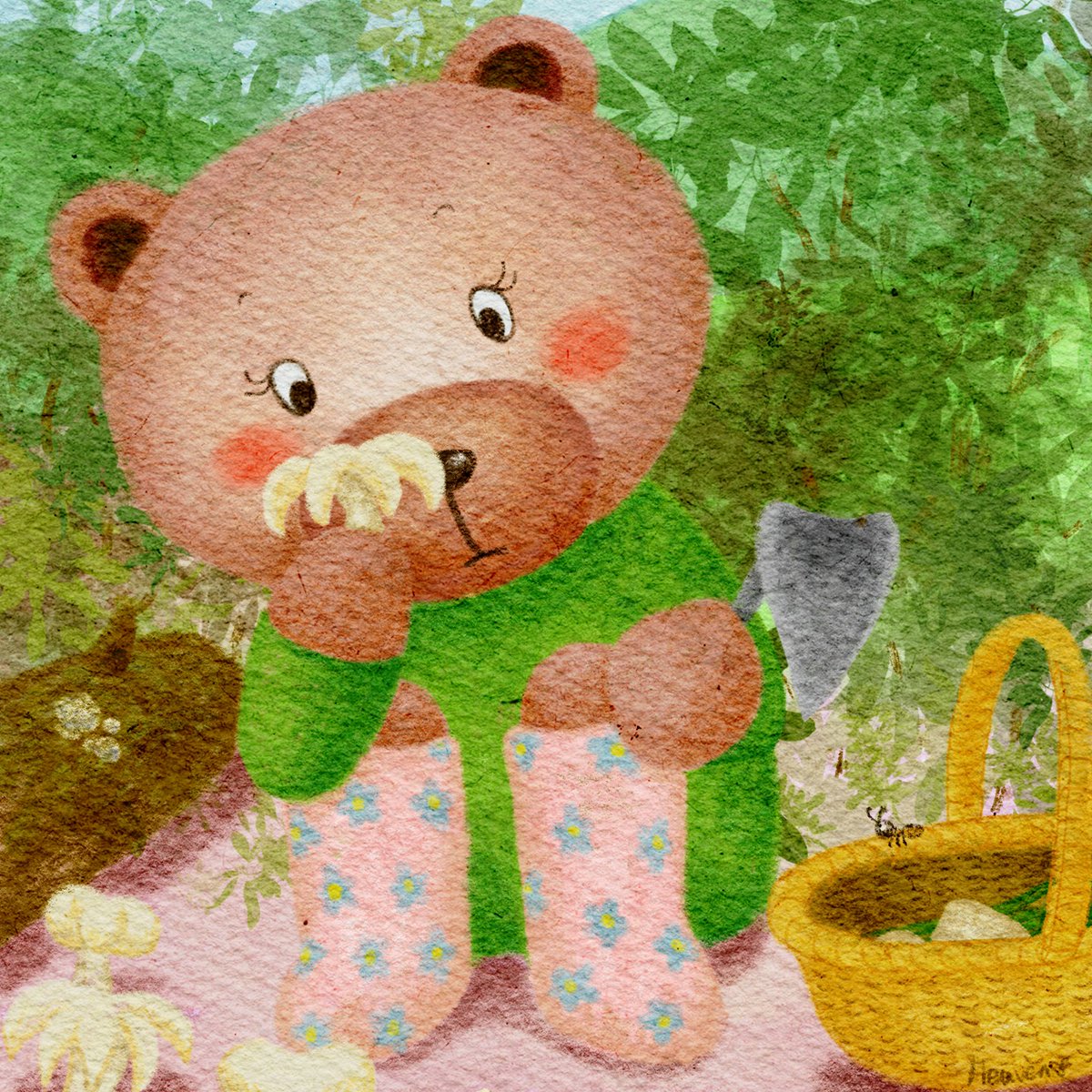 #014  엄마곰 이야기가 드랍됐어요.

🐻숲속에서 엄마곰은 신기하게 생긴 버섯을 발견했어요.

' 움? 처음 보는 버섯인데?'

엄마곰은 이 버섯이 먹을 수 있는 버섯인 지, 맛이 어떨 지 궁금했어요.

👉오픈씨 : opensea.io/assets/klaytn/…

#NFT #storytime #illustration #PictureBooks #OpenSeaNFT