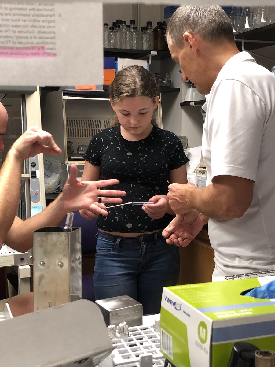 caralatte's tweet photo. Our Team Penicillium Mold worked closely with TCU’s Dr. Clark Jones this summer, fine tuning their experiment design. #BISDinspires @BretJimerson @myhensley https://t.co/LT9UU4OzDb