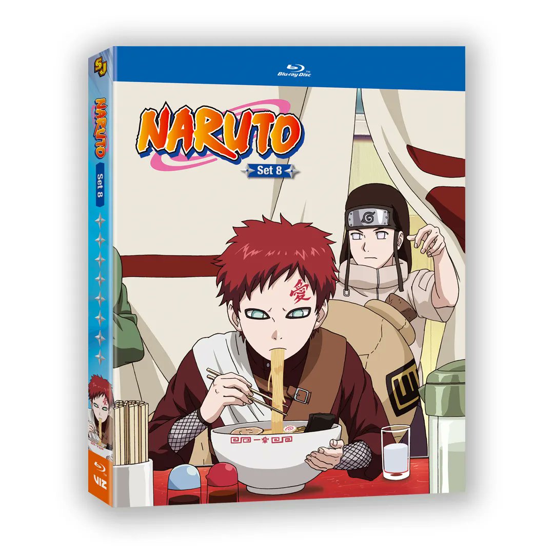 Viz is releasing Naruto Shippuden on Blu-ray! Set 1 releases