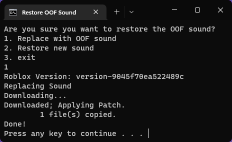 GalaxinTM's tweet photo. just made a script that replaces the old #roblox oof sound back @KonekoKittenYT @SharkBloxYT
https://t.co/zjkaAbiTjd https://t.co/fnMBpgRSdw