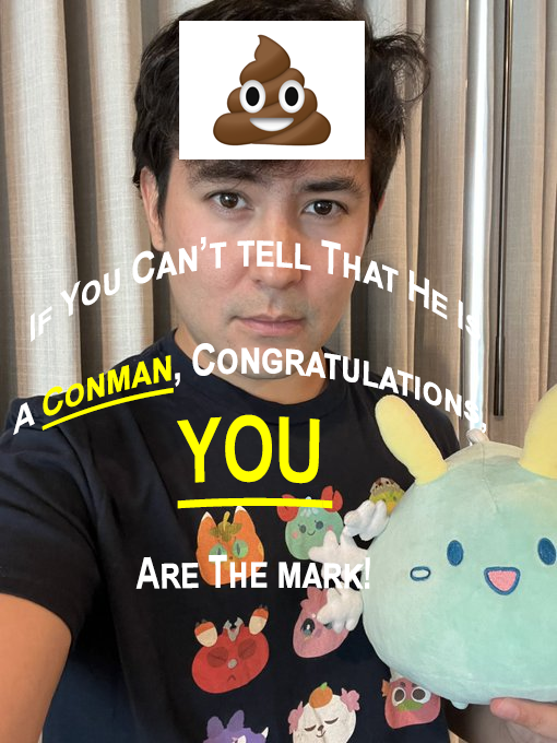 Alphanumeric_X's tweet photo. @syan_0123456789 @axie_earthlings @Psycheout86 @SkyMavisHQ @AxieInfinity LOL!
that is fine, I have been blocked by all of them :)
@Psycheout86 @Jihoz_Axie @ZyoriTV @jeffreykam @philipla @upptic @AxieLima @SkyMavisHQ @AxieInfinity @EsportsAxie @trungfinity @daily_ronin
$SLP $AXS $RON
#ToxicPositivity #BURNSLP #AxieCon https://t.co/CqUdO4qzRG