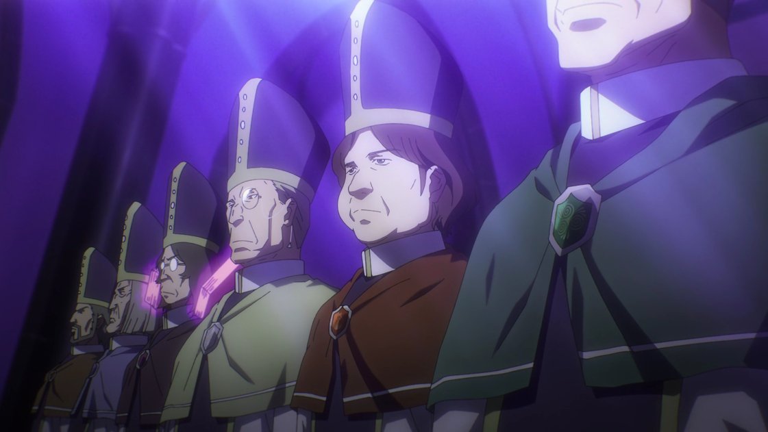 日々を楽しもう オーバーロードiv Ep3 スレイン法国が出てくると内容整理が 漆黒聖典の 第7席次 占星千里 隊長 番外席次は神人 S2のep1に登場 陽光聖典はs1でガゼフを狙いアインズに倒された ジルクニフ アインズのせいで髪が抜けるほどのストレス